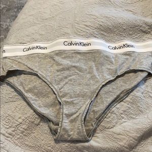 New gray Calvin Klein underwear 2x never worn